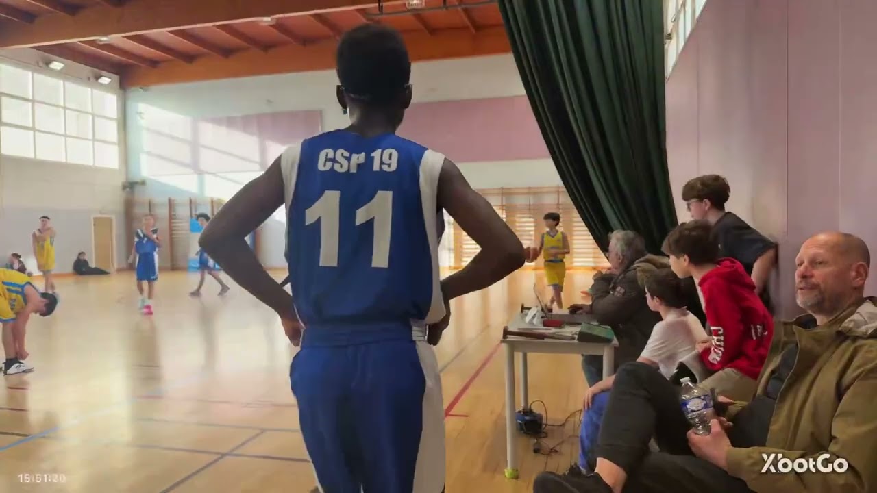 Match csp 19- club basket paris 11 aller