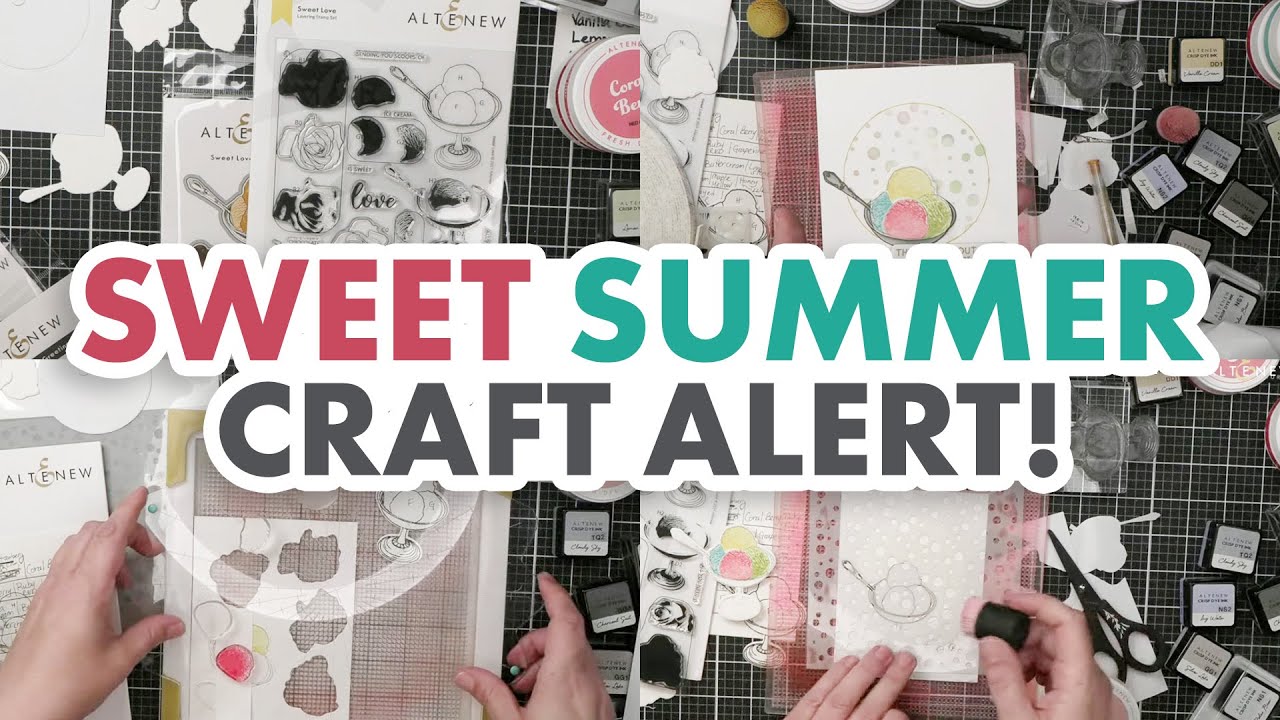 LIVE! Try This Sweet Ice-Cream-Themed Project PERFECT for Crafters with a Sweet Tooth!