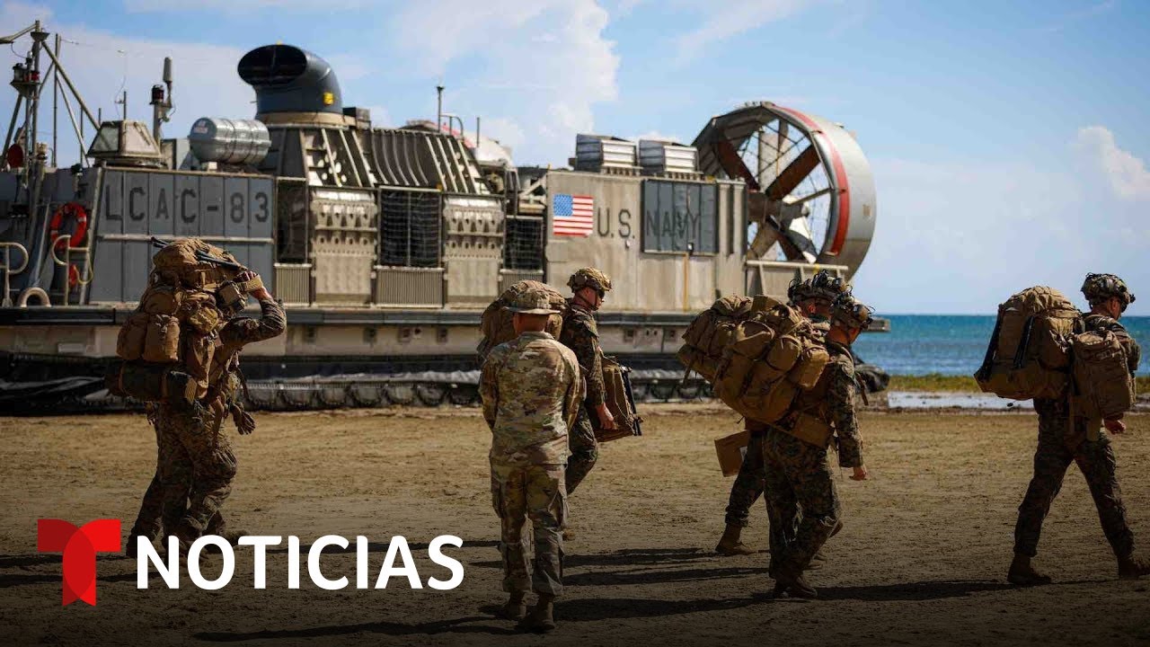 Escala la tensi&oacute;n en el Caribe: Trump valora acciones militares en Venezuela | Noticias Telemundo