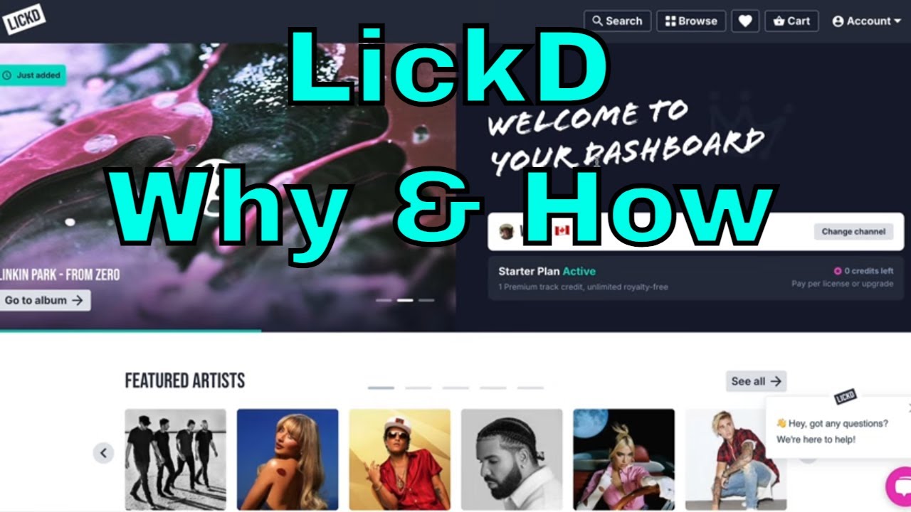 Why I Use LickD Copyright Music