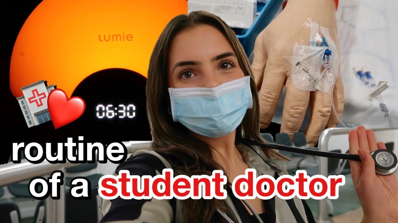 Day in the life of a student doctor on placement | I'M BACK with my productive 6:30am routine!