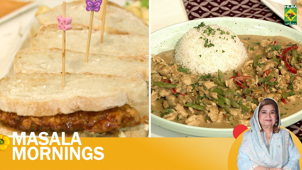 BULDAK CHICKEN SANDWICH& PENANG CURRY | Shireen Anwar | Masala Mornings | 10 Dec 25 | Masala TV