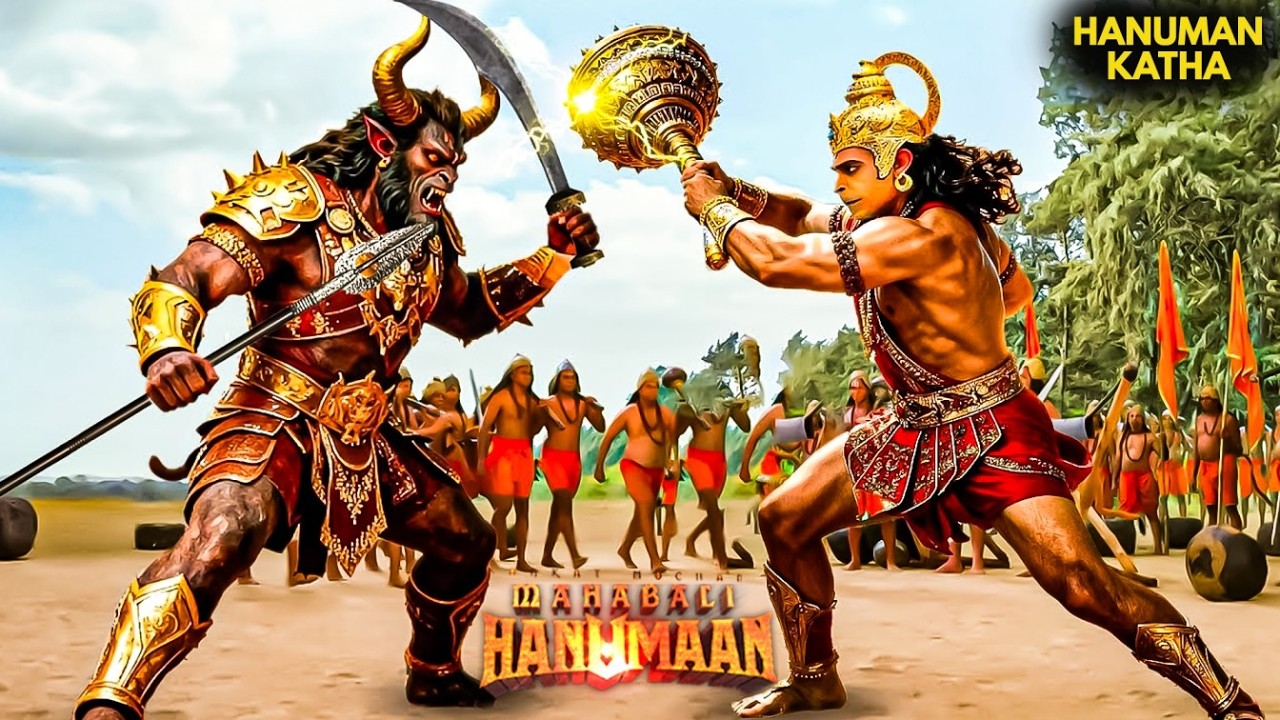 हनुमान ने संभाली राम की सेना की रक्षा! | Mahabali Hanuman #hanumankatha