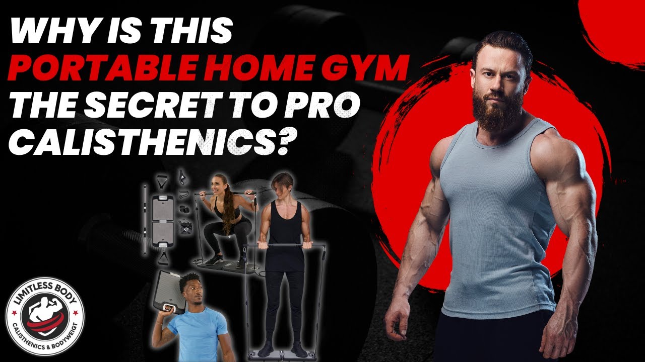 Why Do Pro Trainers Choose the EVO Gym Portable Home Gym for Calisthenics?