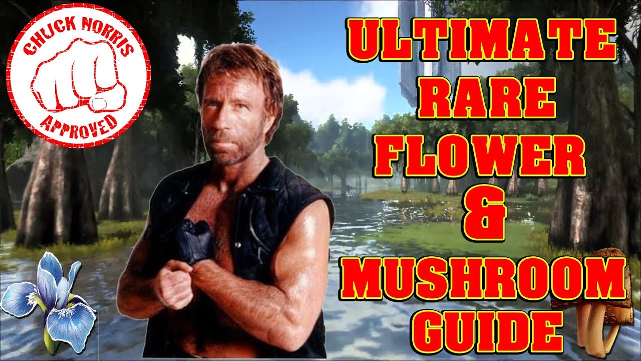 ARK ULTIMATE RARE FLOWER & MUSHROOM GUIDE!