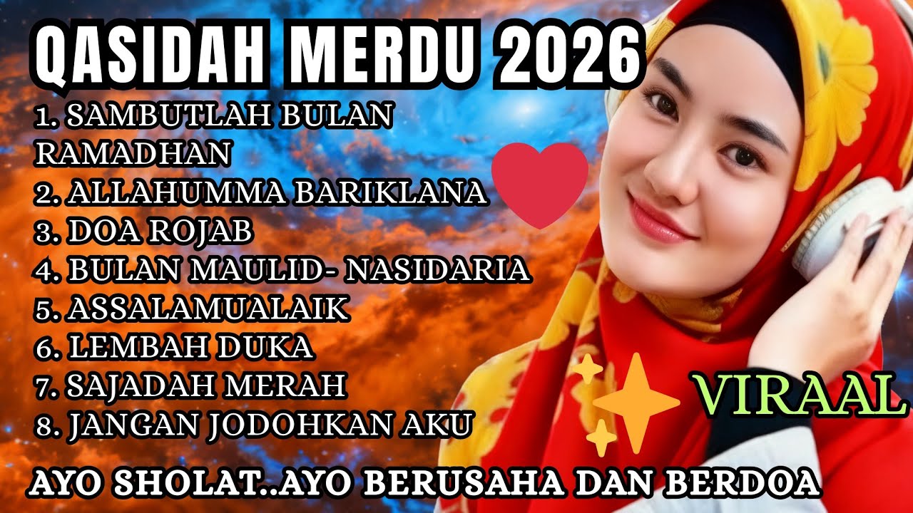SAMBUTLAH BULAN RAMADHAN- DOA ROJAB ✨️PALING BANYAK DI CARI ENAK DI DENGAR BIKIN HATI ADEM SPESIAL 