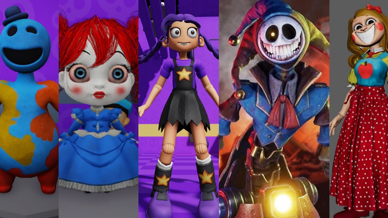 Roblox Escape All Jumpscares,POPPY PLAYTIME SCHOOL Breakout, LILY LOVEBRAIDS PRISON RUN