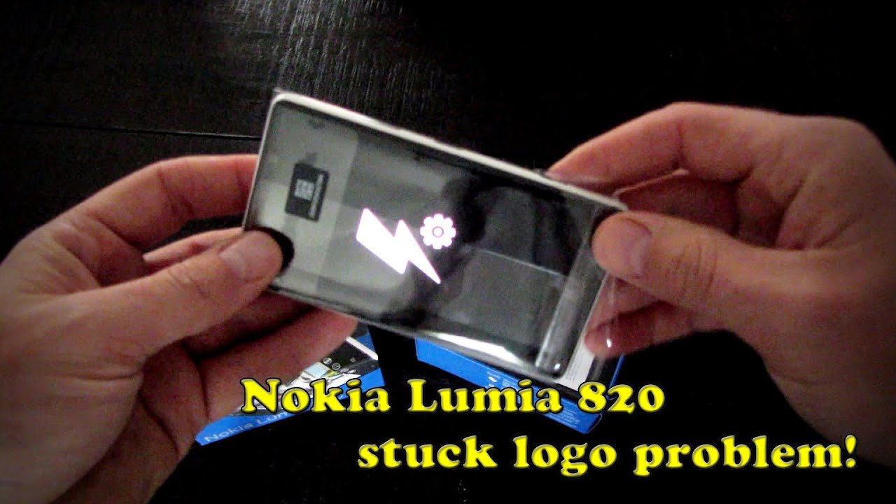 Nokia Lumia 820 stuck logo problem!