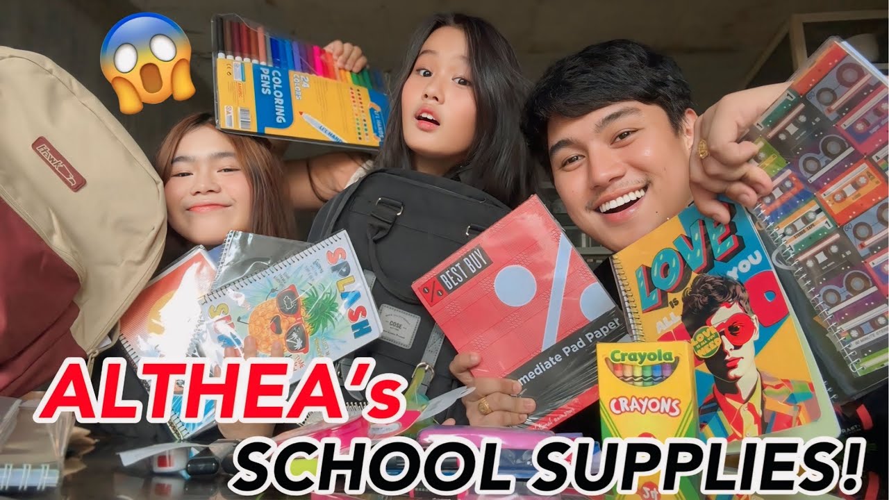 UNBOXING ALTHEA’s SCHOOL SUPPLIES 2024! (+GIVEAWAY?!)