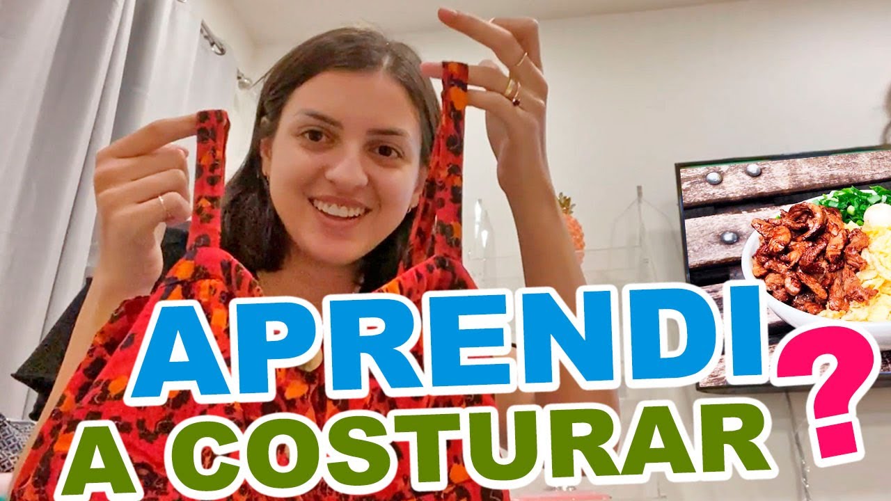 MINHA MÃE ME ENSINOU A COSTURAR - FIZ UM MACARRÃO DIFERENTE