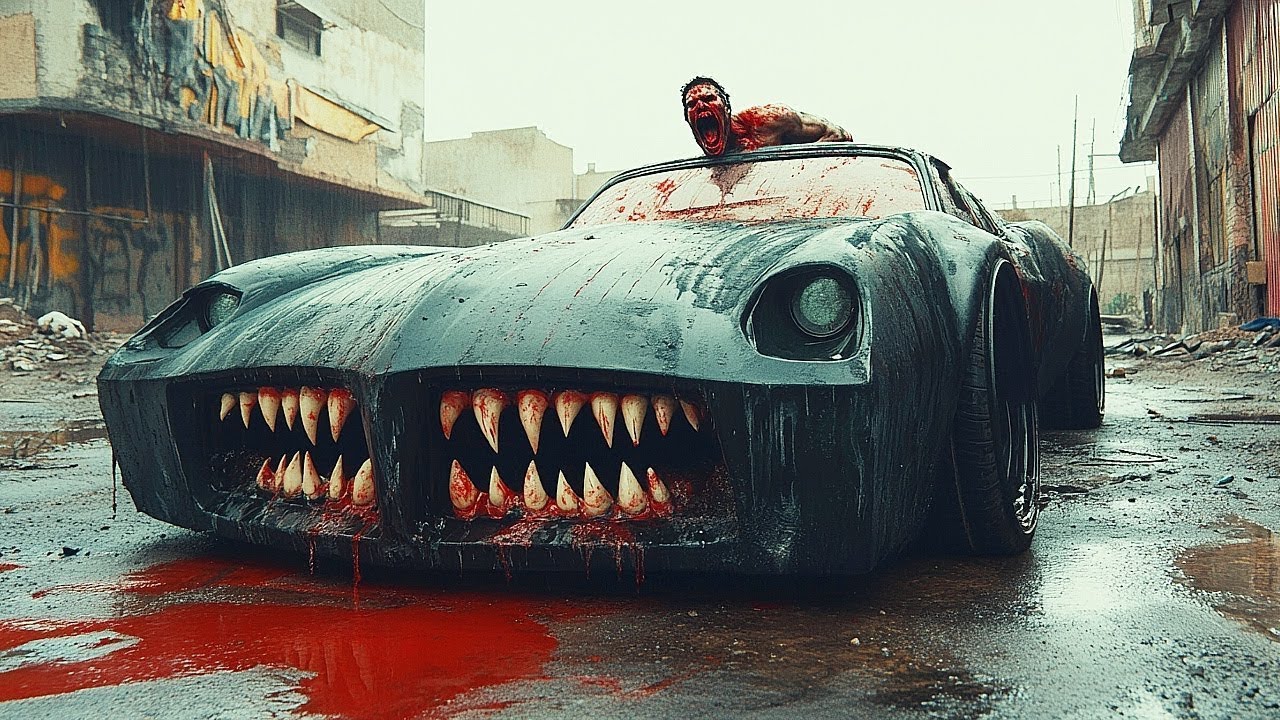 Man FALLS on top of his NEW CAR and transfers his SOUL into the vehicle BECOMING a MONSTER MACHINE