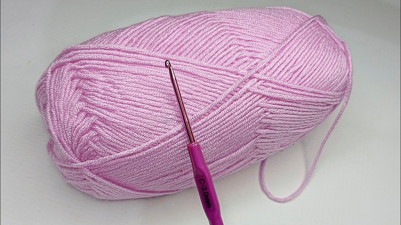 I fell in love with this stitch. A simple and elegant crochet pattern. New crochet
