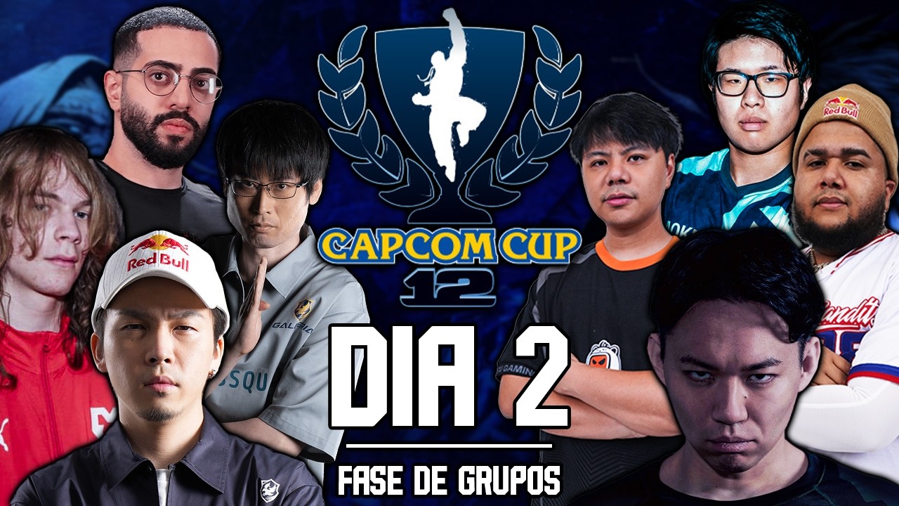 🔴LIVE  -【CAPCOM CUP 12】- SEM SPOILERS - ASSISTINDO TUDO NO HORÁRIO DE CLT | DIA 2