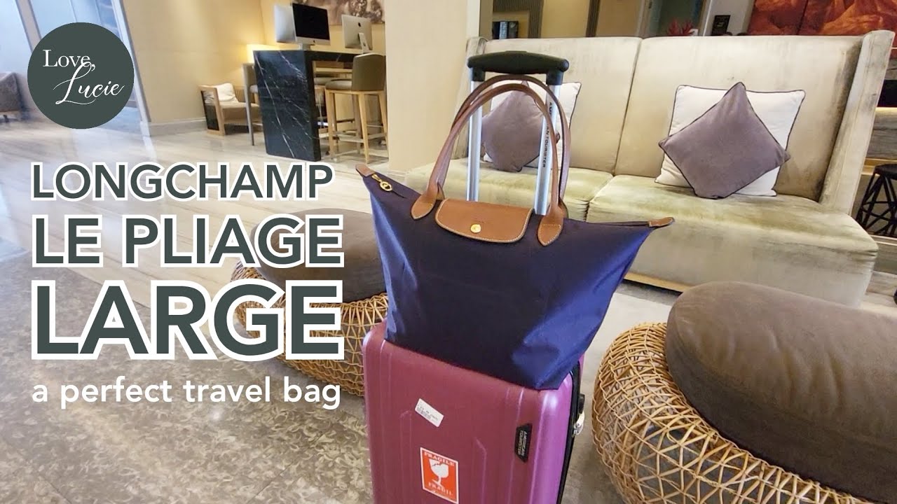 THE BAG REVIEW: LONGCHAMP LE PLIAGE TOTE IN LARGE | PERFECT HAND CARRY TRAVEL BAG | FITS LAPTOP