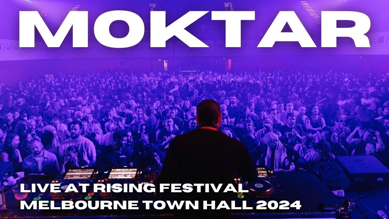 moktar Live at RISING Festival - Melbourne Town Hall 2024