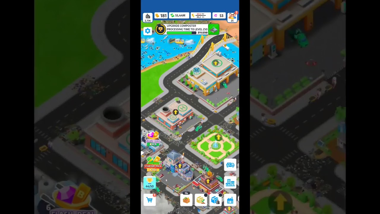 How to Grow a Trash Business in Trash Tycoon! 🚛📈#businessgames #idlegames #tycoon #TrashTycoon