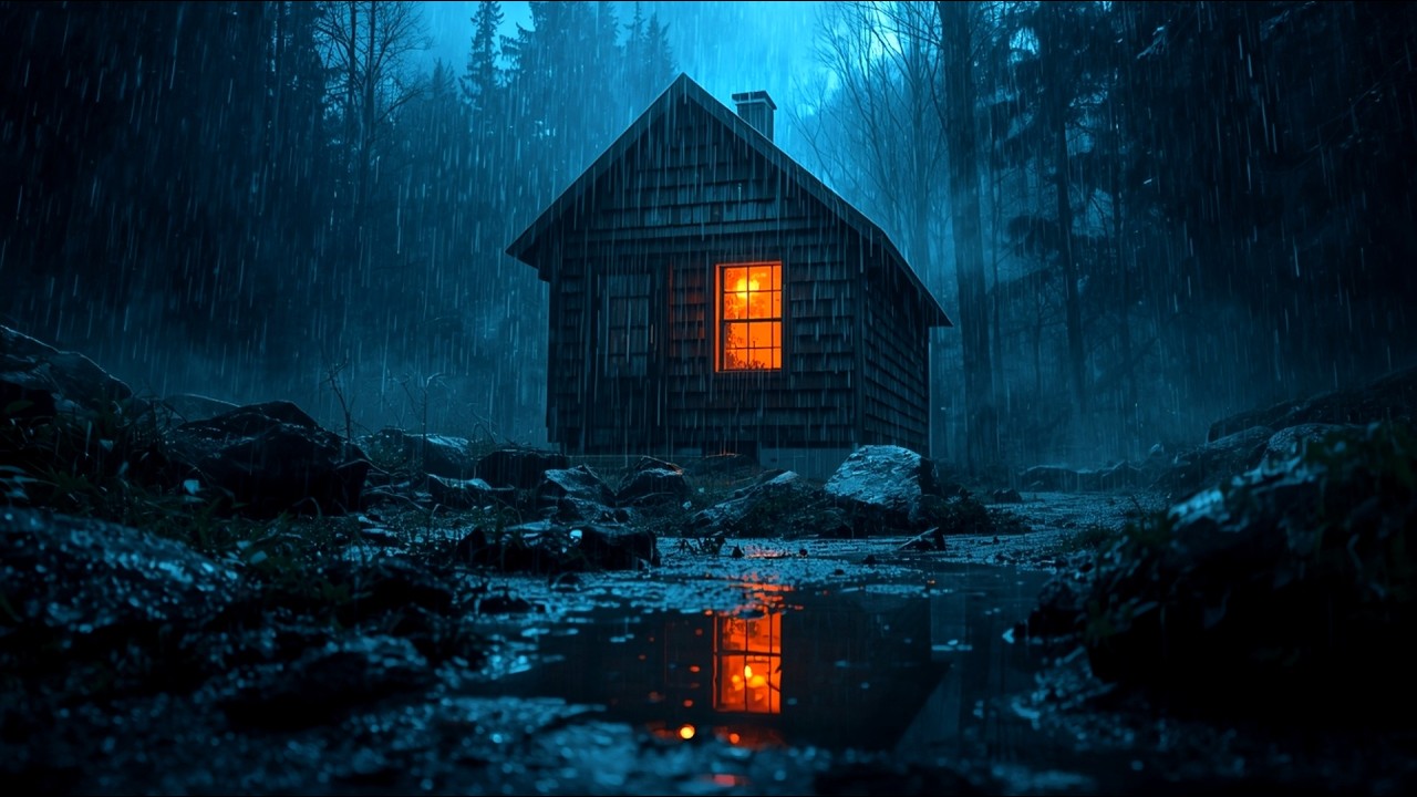 Rain Sounds for Sleep – Deep Relaxing Rain for Insomnia & Stress Relief
