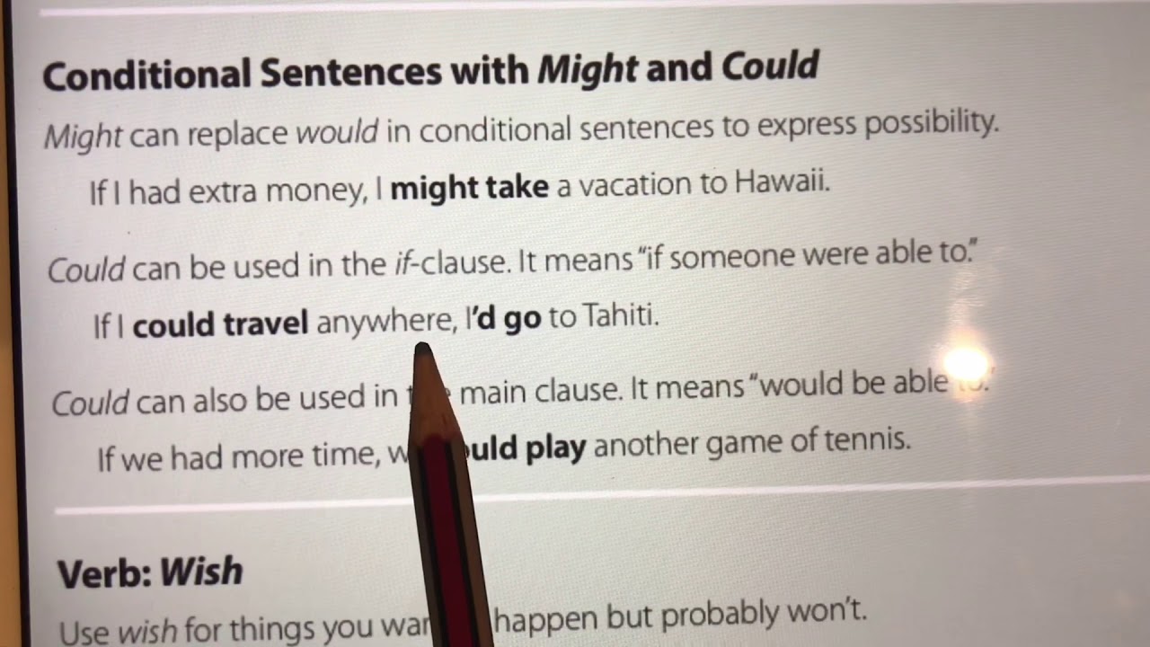 Conditional sentences with if clause: imaginary situations للصف اولى ثانوي Mega Goal 2