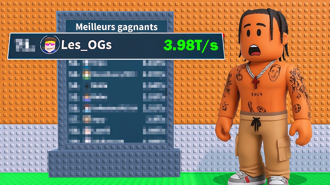 ON CONTINUE DE RUSH LE CLASSEMENT MONDIAL ! (Steal A Brainrot)