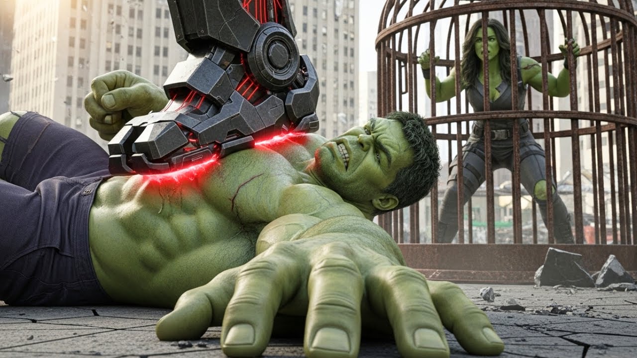 Hulk Fights Giant Robot to Rescue She-Hulk | Epic Cinematic Showdown
