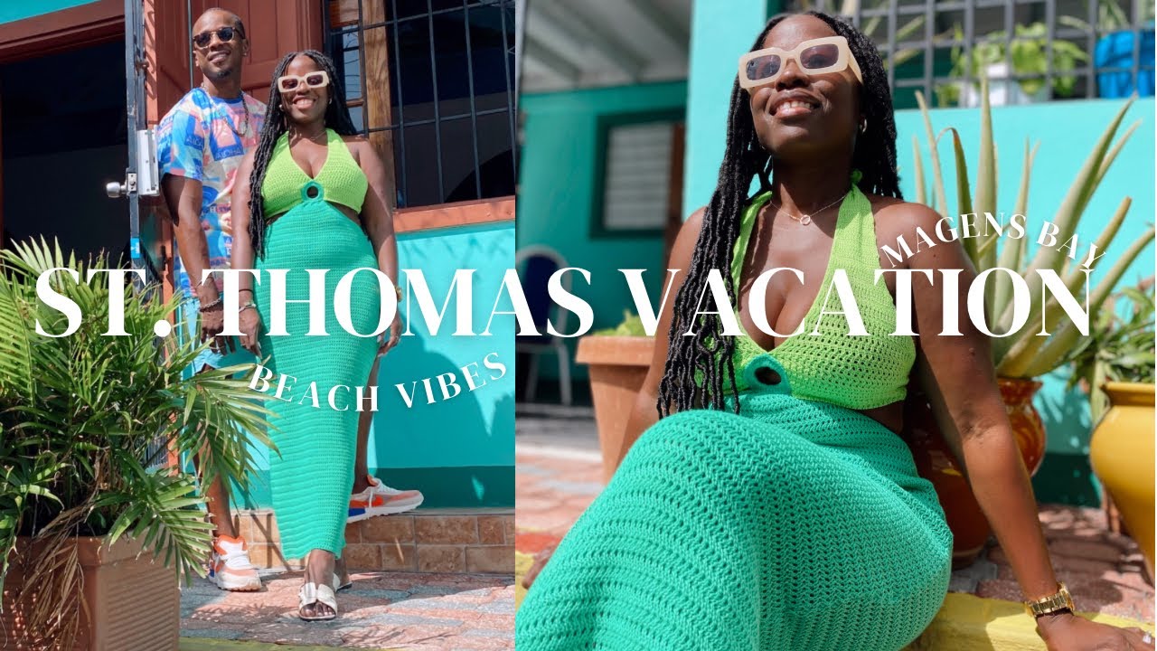 2023 ST. THOMAS VLOG | ПЛЯЖ МАГЕНС-БЕЙ, КУРОРТ МАРГАРИТАВИЛЛЬ