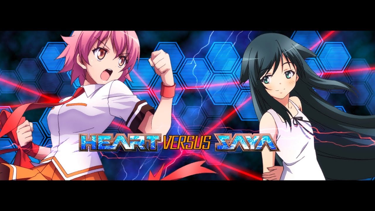 Nitroplus Blasterz Heroines Infinite Duel Heart vs Saya