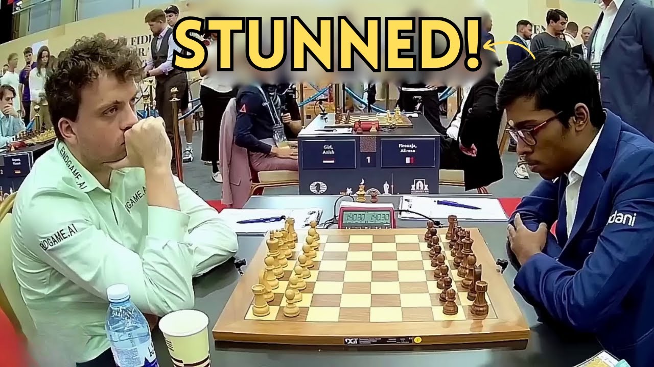 Hans Niemann Stunned Young Genius Praggnanandhaa!