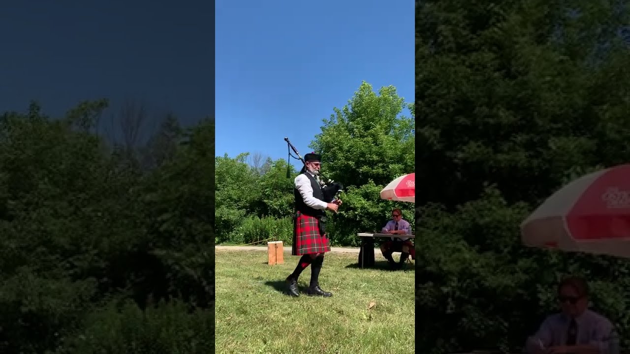 Cambridge Highland Games 6/8 March: Pipe Sergeant John Barclay