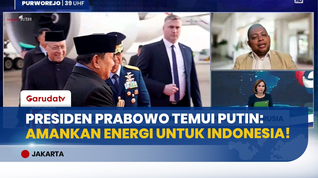 DIALOG: Presiden Prabowo Temui Putin di Moskow: Amankan Pasokan Energi untuk Indonesia!