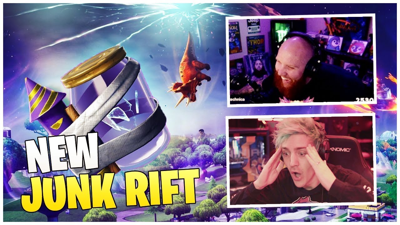 Streamers Use *NEW* JUNK RIFT ITEM | Ninja Sends SHOTS At Twitch | Cloakzy ROASTS Controller Players