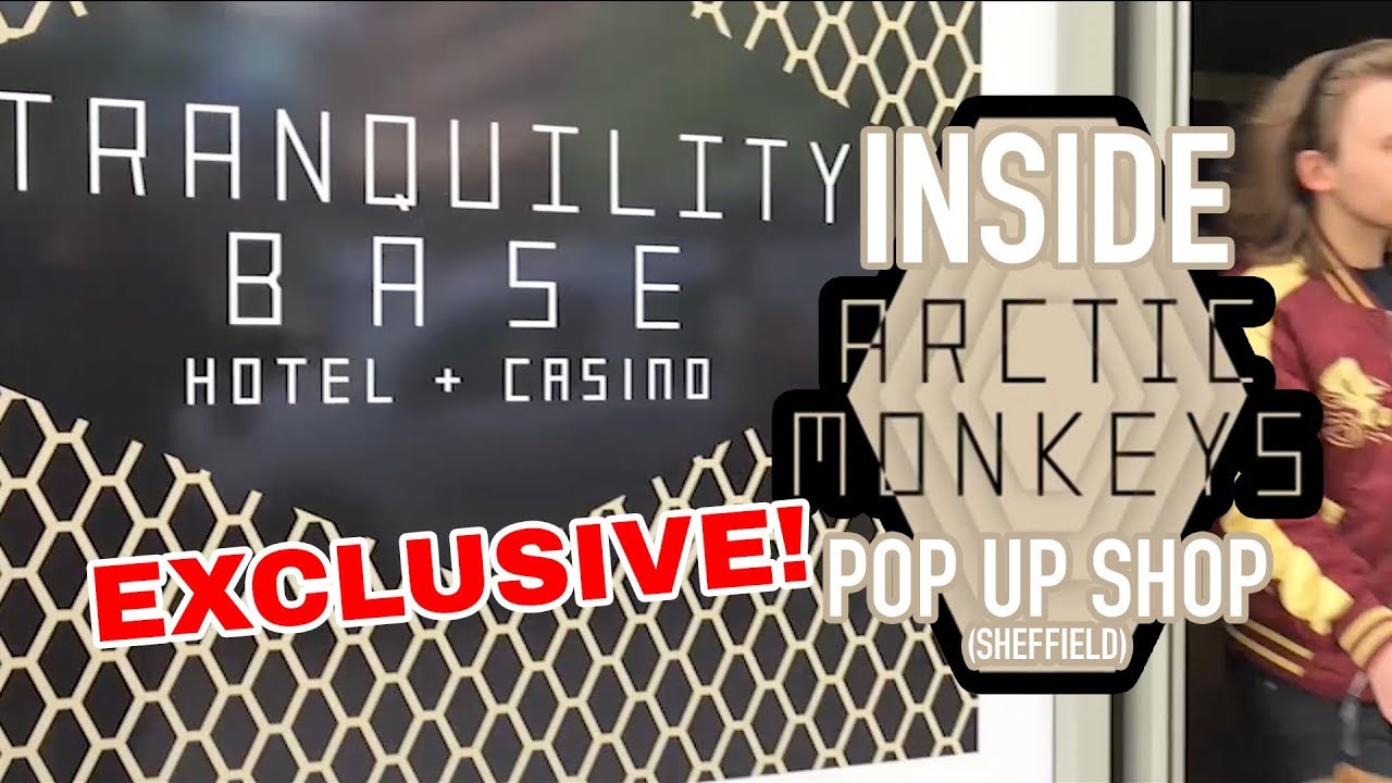 Exclusive Tour of Arctic Monkeys' Tranquility Base Hotel + Casino Pop-Up Shop | The Sheffield Guide
