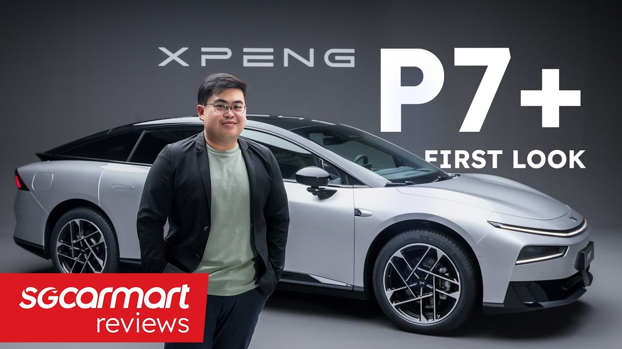Краткий обзор XPENG P7+ и его совершенно нового HQ! | Sgcarmart Access