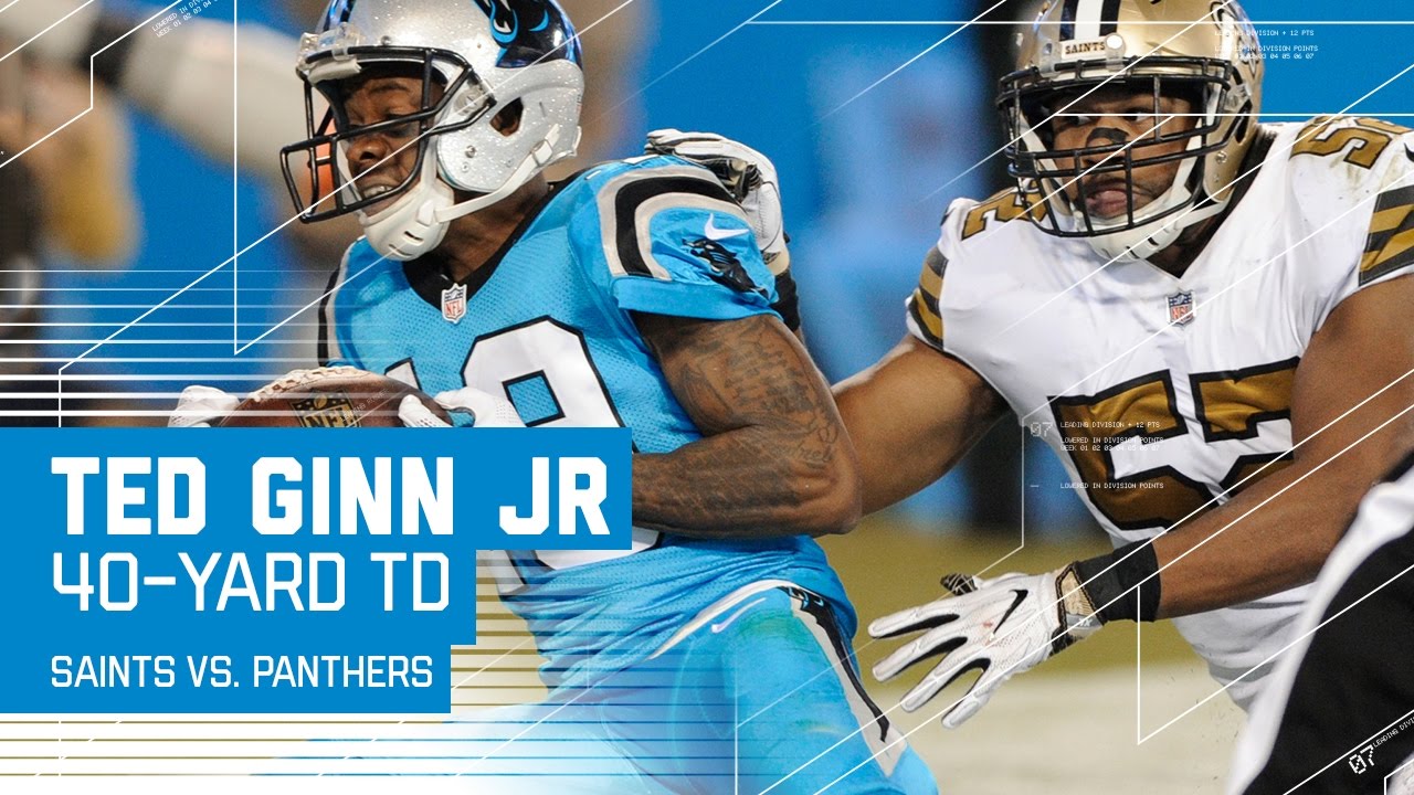 Panthers Block Field Goal to Set Up Newton to Ginn 40-yard TD! | Saints vs. Panthers | NFL