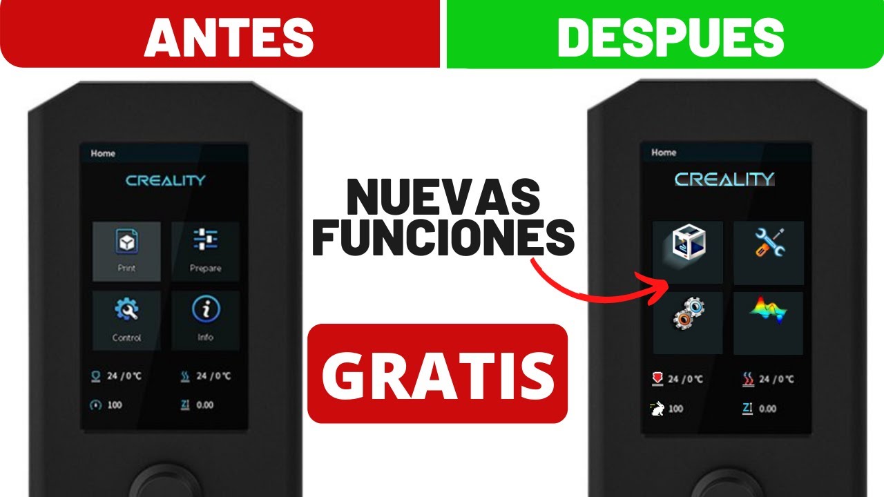 ENDER 3 V2 | FIRMWARE Actualizado 😱 ¡PRUEBALO YA!