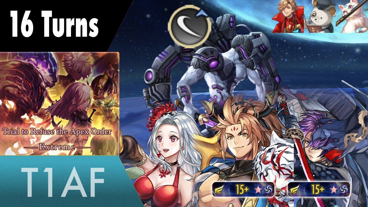 Another Eden - Trial to Refuse the Apex Order EX stage 5 (Fugen Itto-Ryu Slash Team 16T)