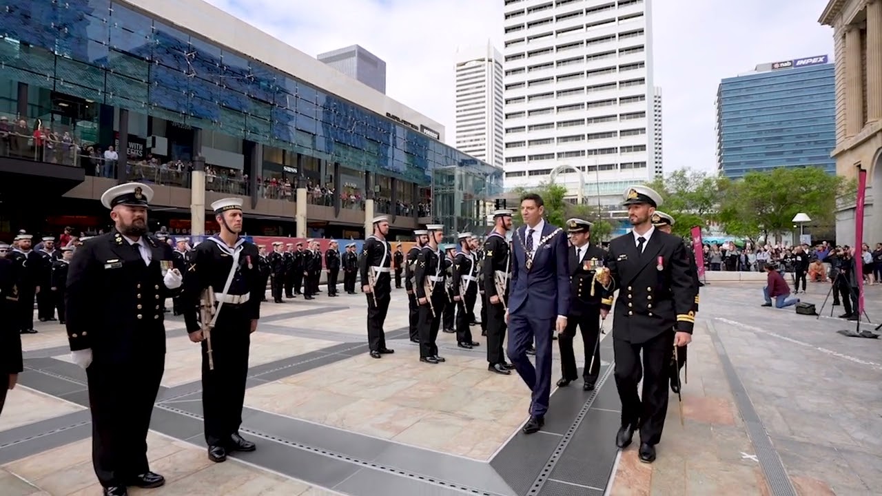 Live Stream | HMAS Perth Freedom of Entry | City of Perth
