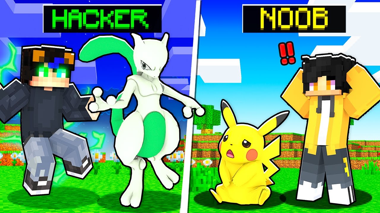 Usé HACKS para ganar una BATALLA POKEMON en MINECRAFT PIXELMON!