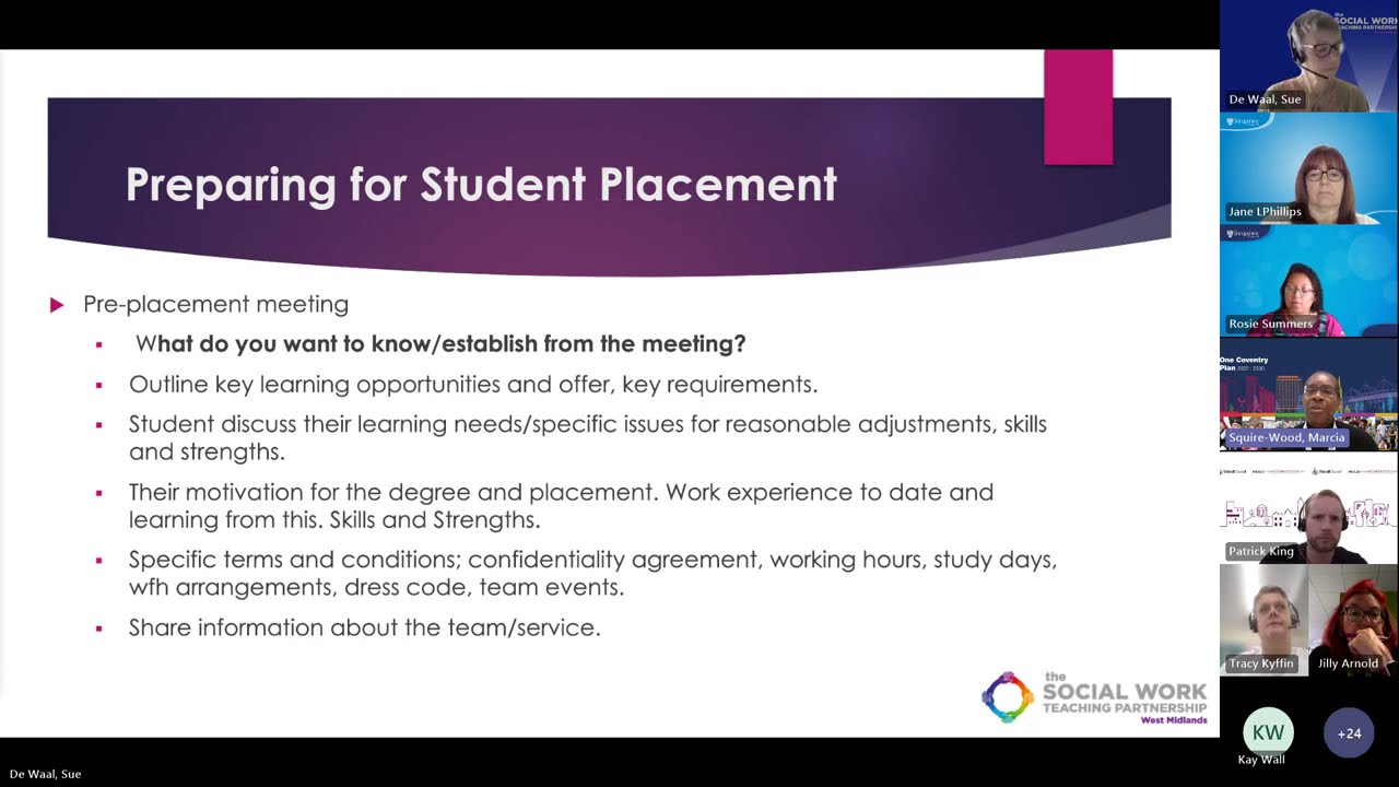 Team around the student webinar