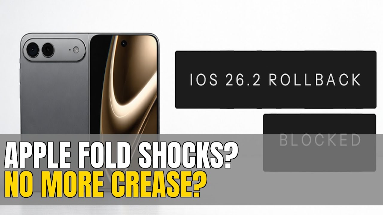 Apple's iPhone Fold: FINALLY! No Crease, Shocking Price! #iPhoneFold