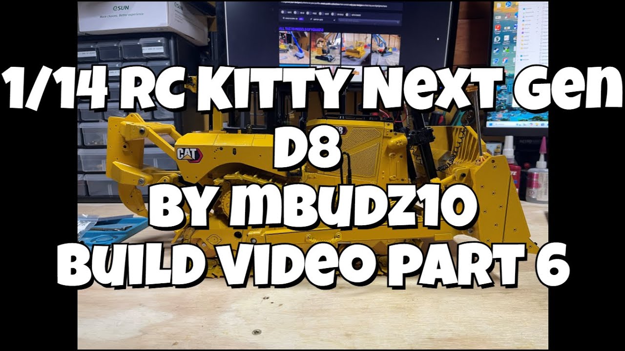 1/14 RC Kitty Next Gen D8 by mbudz10 Build Video Part 6