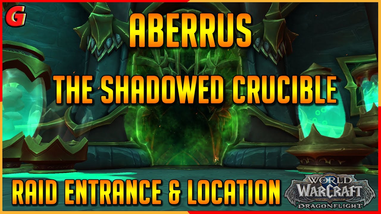 Aberrus The Shadowed Crucible Raid Entrance and Location -Dragonflight