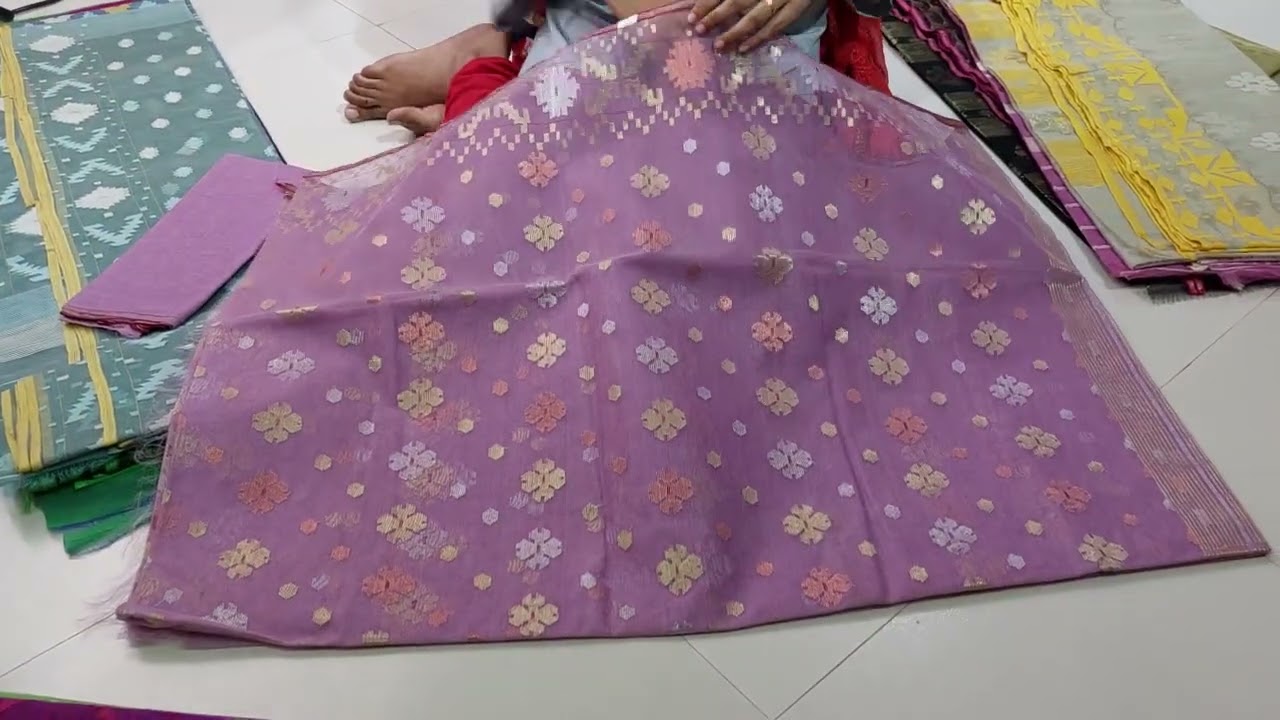 Exclusive Dhakai Jamdani saree collection | Heritage of Bangladesh |