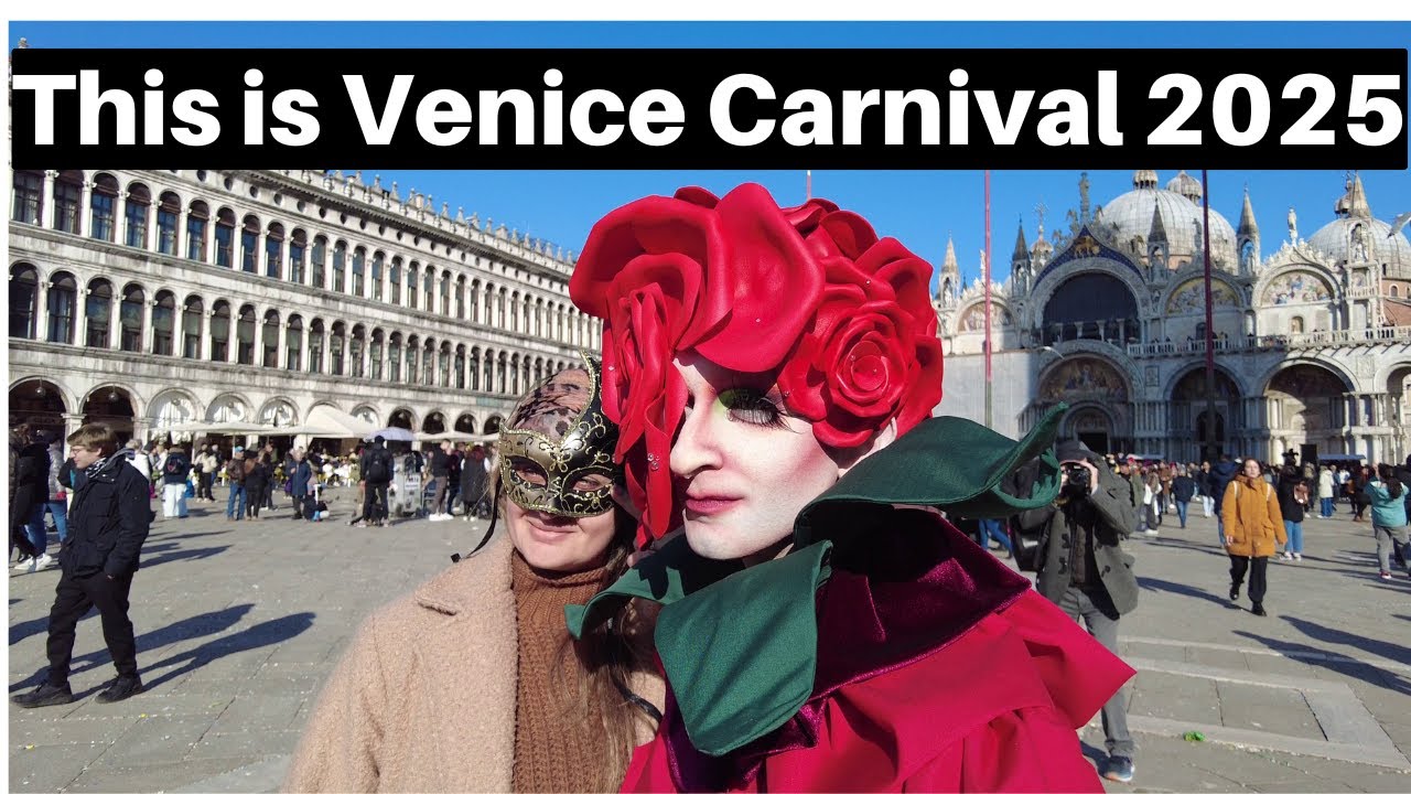 Venice Italy, This is The Venice Carnival 2025 - The Beginning of the Venice Carnival 2025