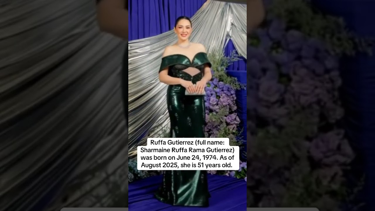 51 YEARS OLD NA PALA SI RUFFA GUTIERREZ 💖 #ruffagutierrez #viral