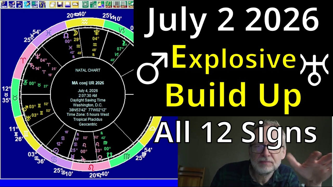 Mars Conjunct Uranus: The Build-Up Begins | July 2 Astrology + All 12 Signs