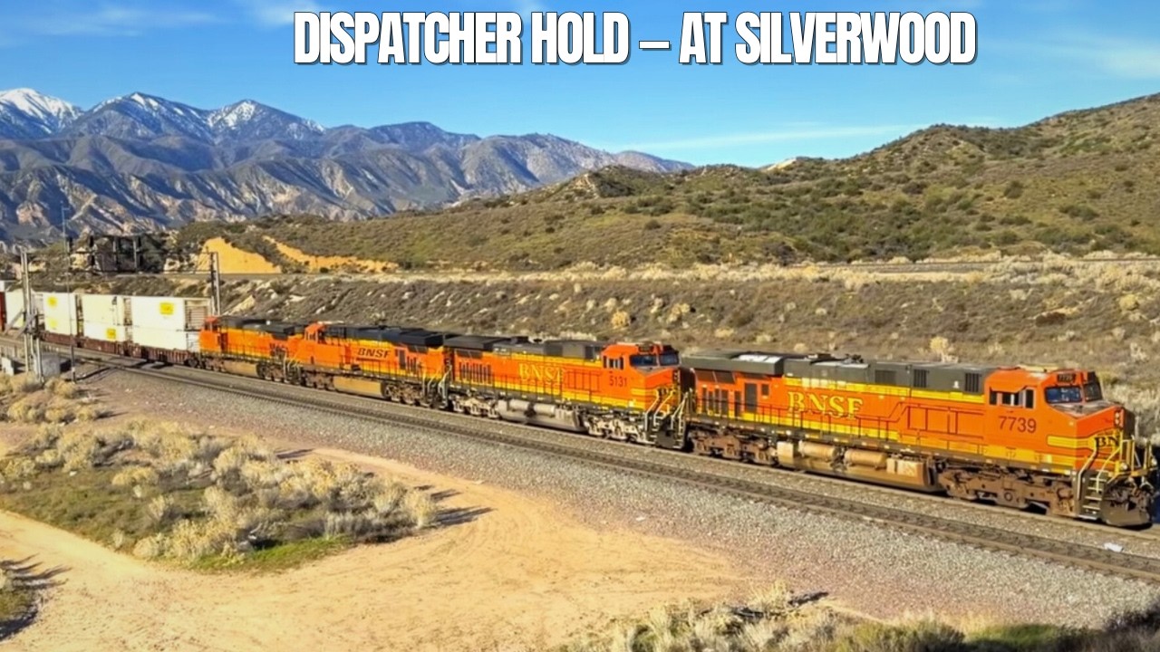 Dispatcher Hold at Silverwood — Heavy Train Regulated into the Block