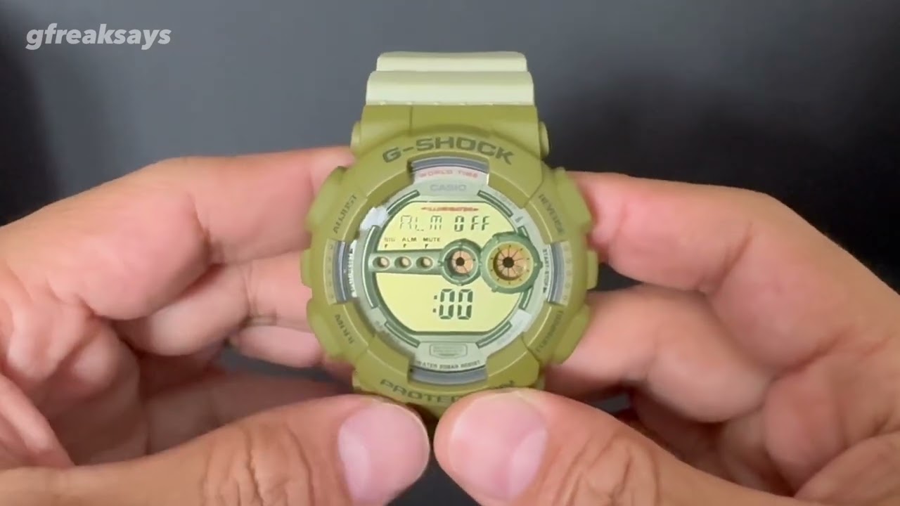 G-Shock GD-100 Module 3263 Tutorial