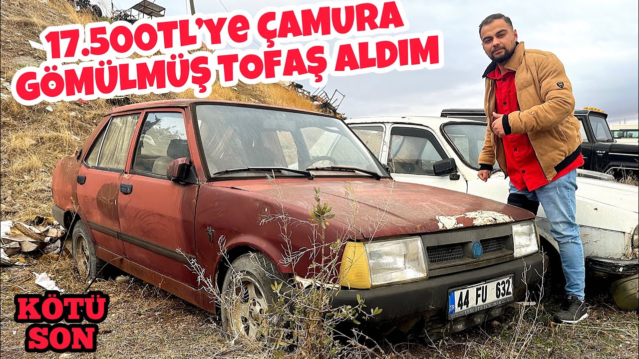 17.500TL’ye TERKEDİLMİŞ TOFAŞ ŞAHİN ALDIM (KÖTÜ SON)