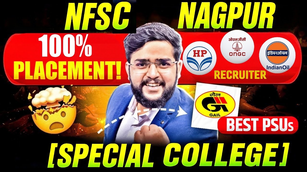 NFSC Nagpur Admission 2025🔥 Eligibility, Process & JEE Cut-Off Explained | 100% Placement