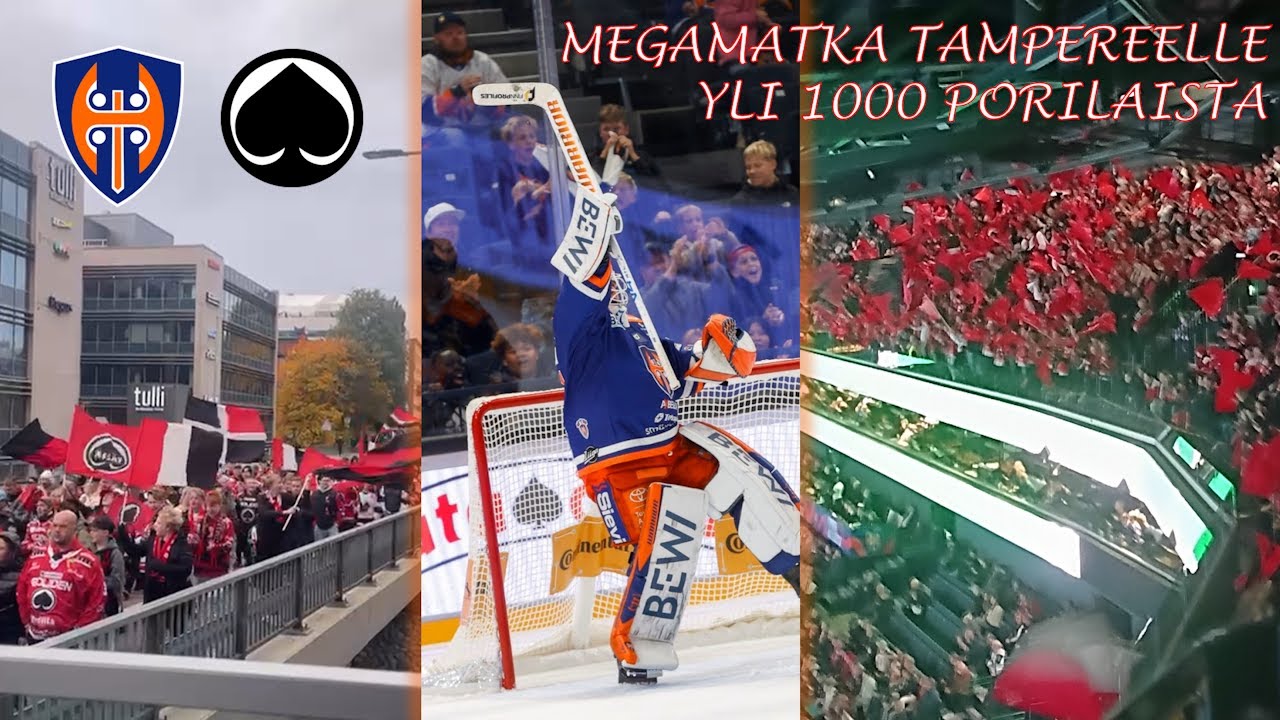 Juha Metsola pilaa Ässien Megamatkan Tampereelle! | Tappara-Ässät 11.10.